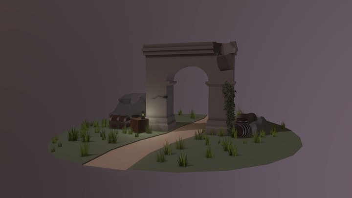 Forgotten arch 3D Model