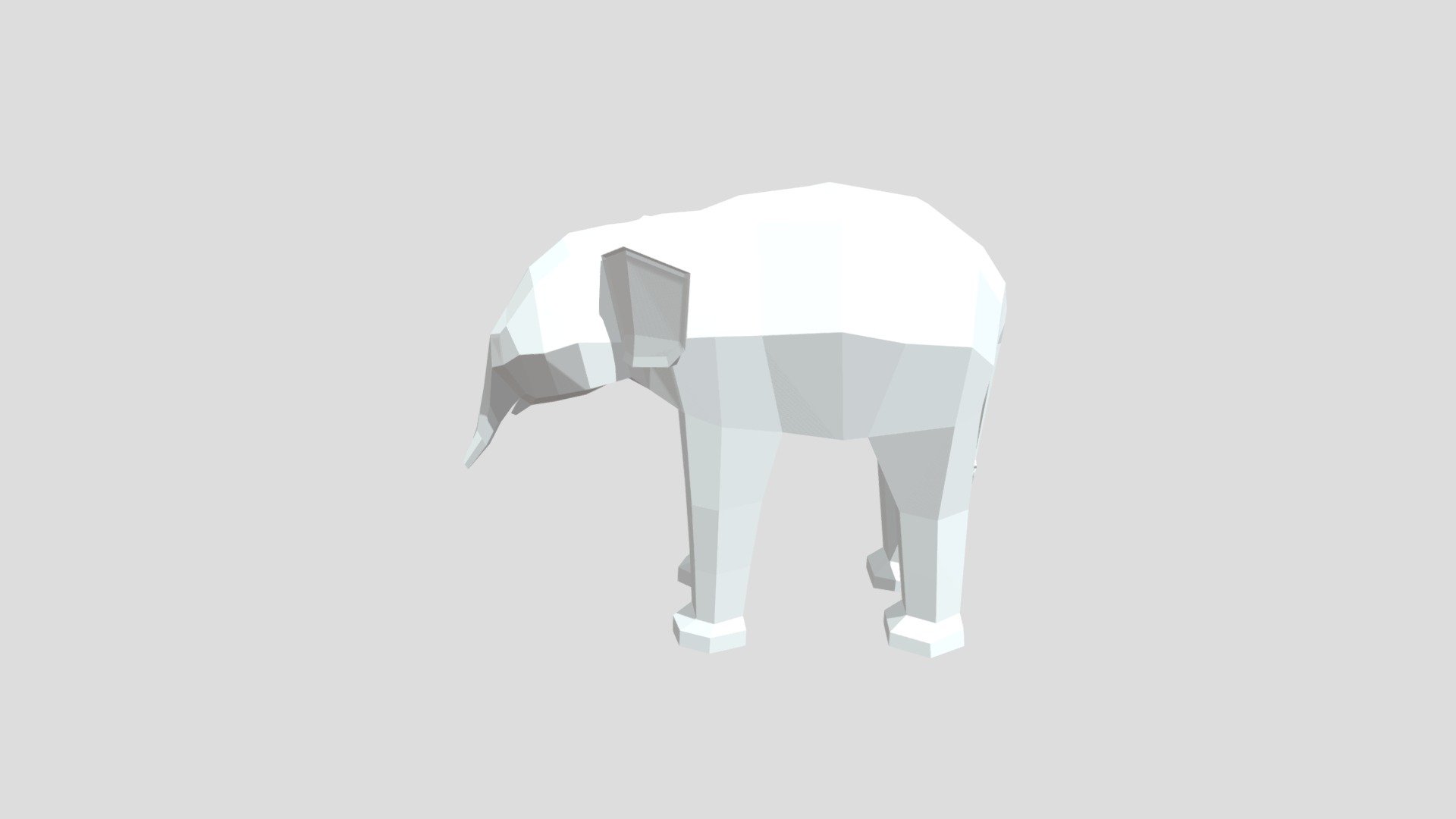 Baby Asian Elephant LowP