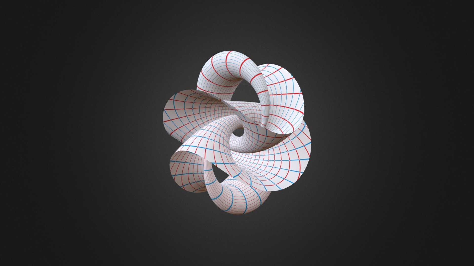 Diagonal on a 3-sphere — Sketchfab embed 3D viewer