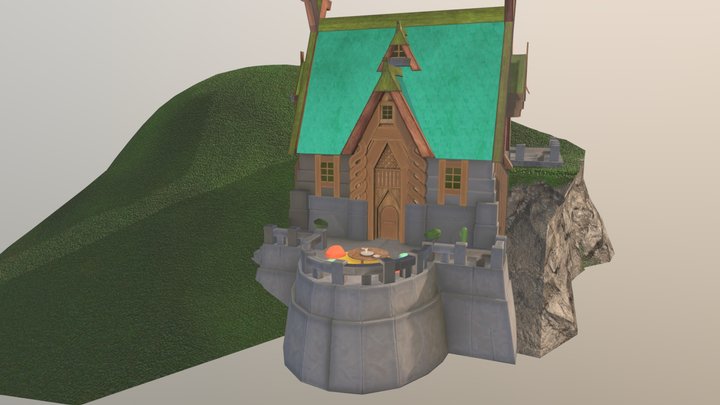 Village House 3D Model