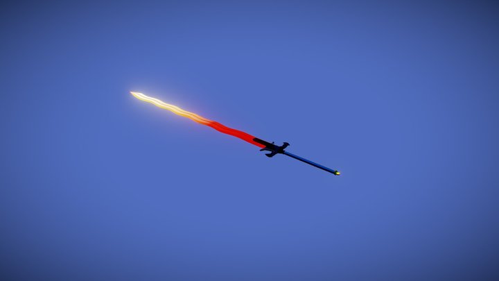 The Cursed Sword 3D Model