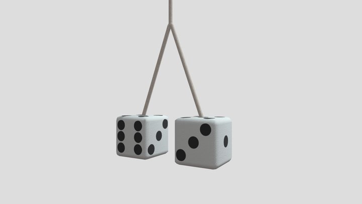 Dice (Low poly) 3D Model