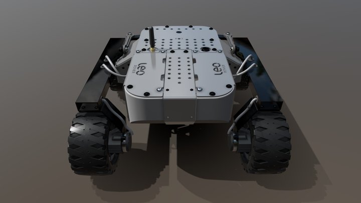 Leo Rover 3D Model