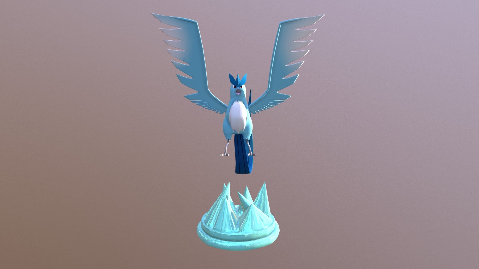 ARTICUNO POKEMON 3D model 3D printable