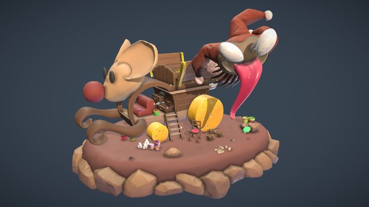 DAE - The Traveling Wagon 3D Model