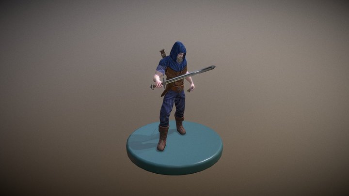 viking low poly 3D Model