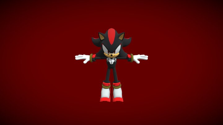 Shadow the hedgehog (Sonic Forces) 3D Model
