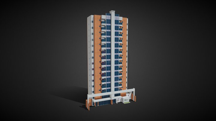 Edificio Terra Parana Brazil 3D Model