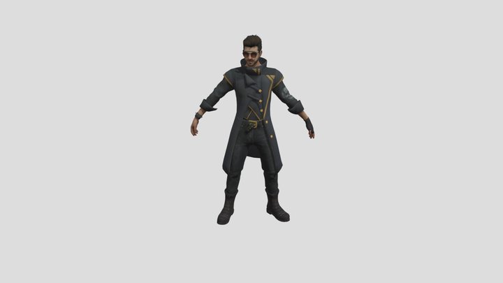 FF Alok 3d Model 3D Model