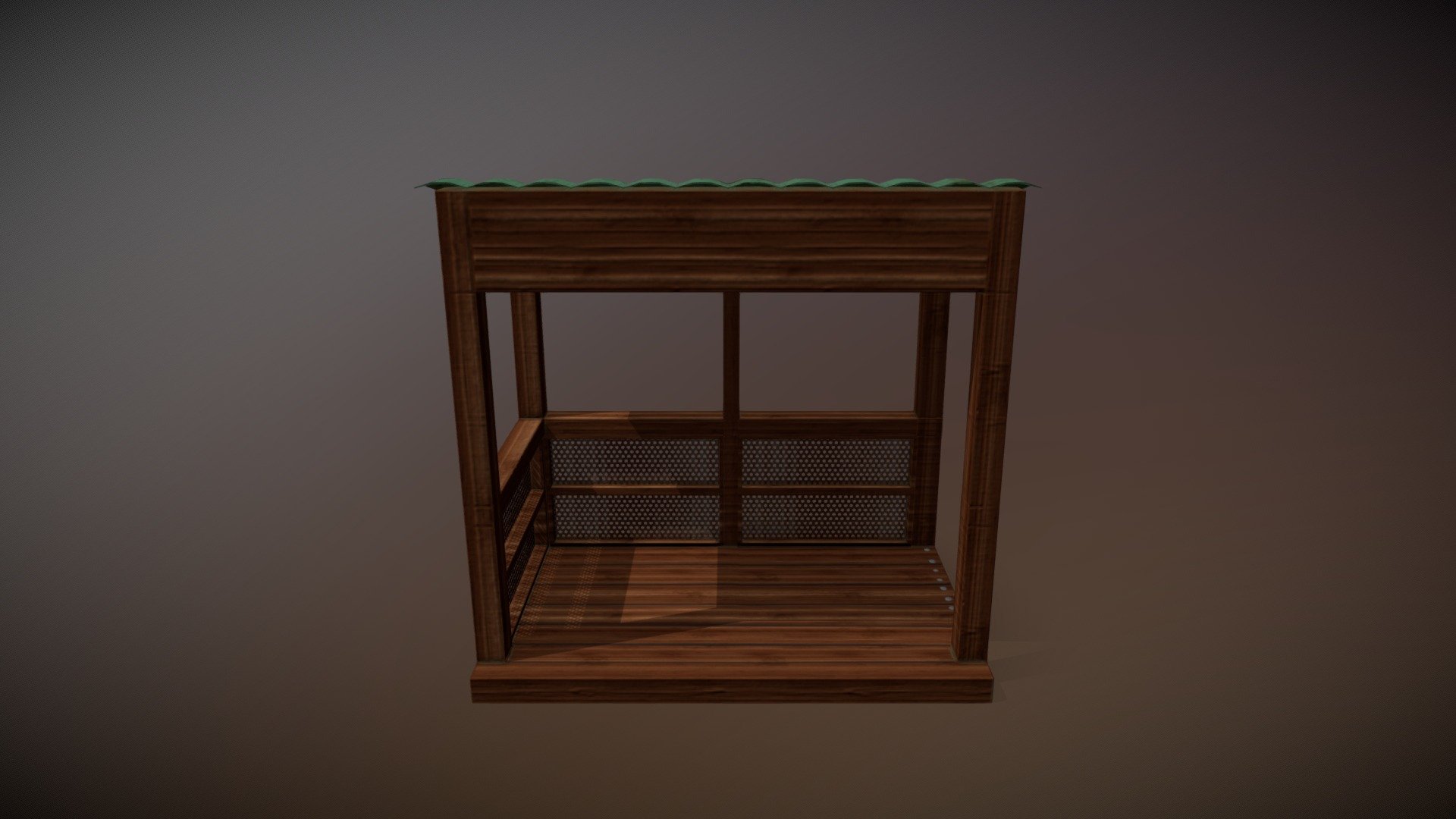 Low Poly Balcony