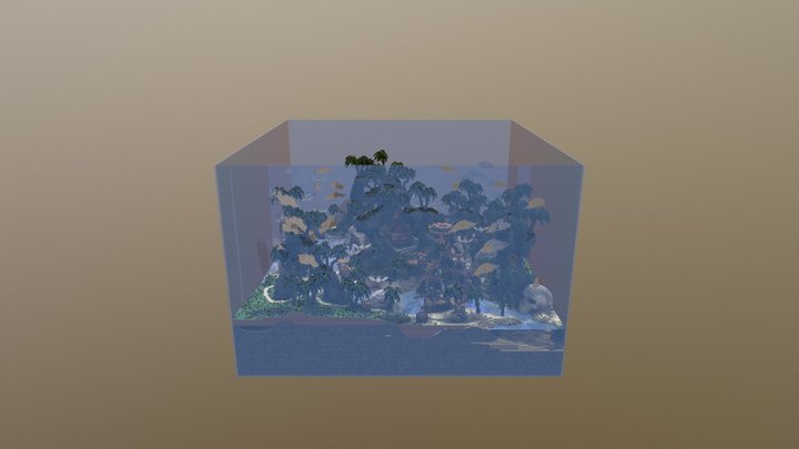 Pirate Arena 3D Model