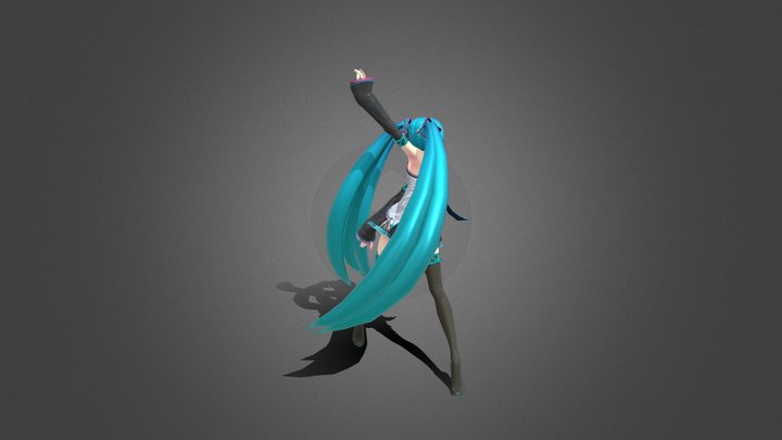 初音ミク 3D Model