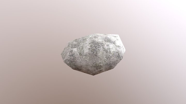 Small Rock Model 3D Model