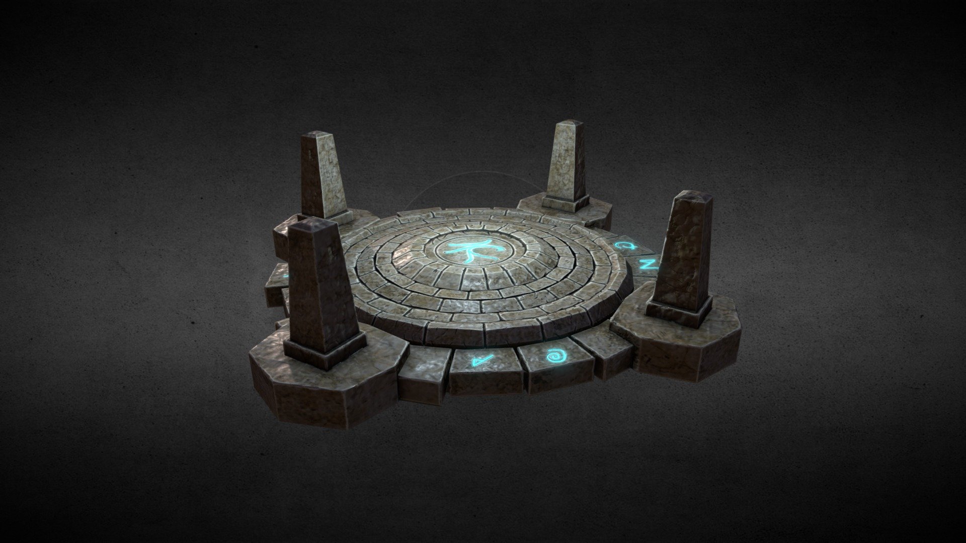 Stone array - Download Free 3D model by dreamloveer [3d02b69] - Sketchfab