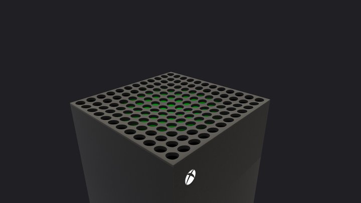 Xbox Series X 3D Model