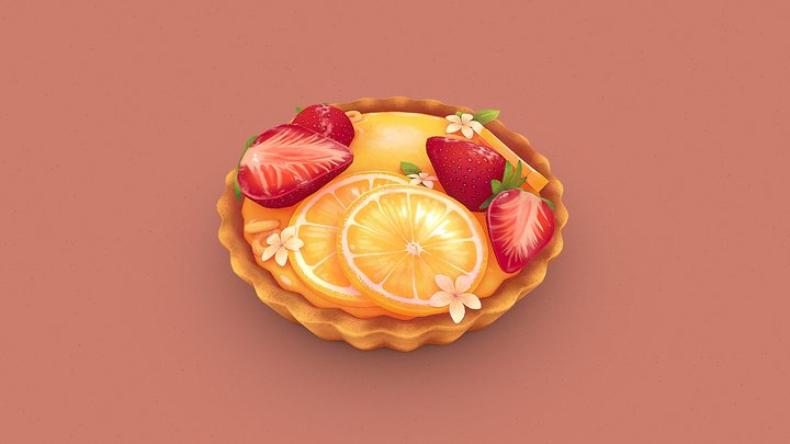 Lemon Pie ! 3D Model