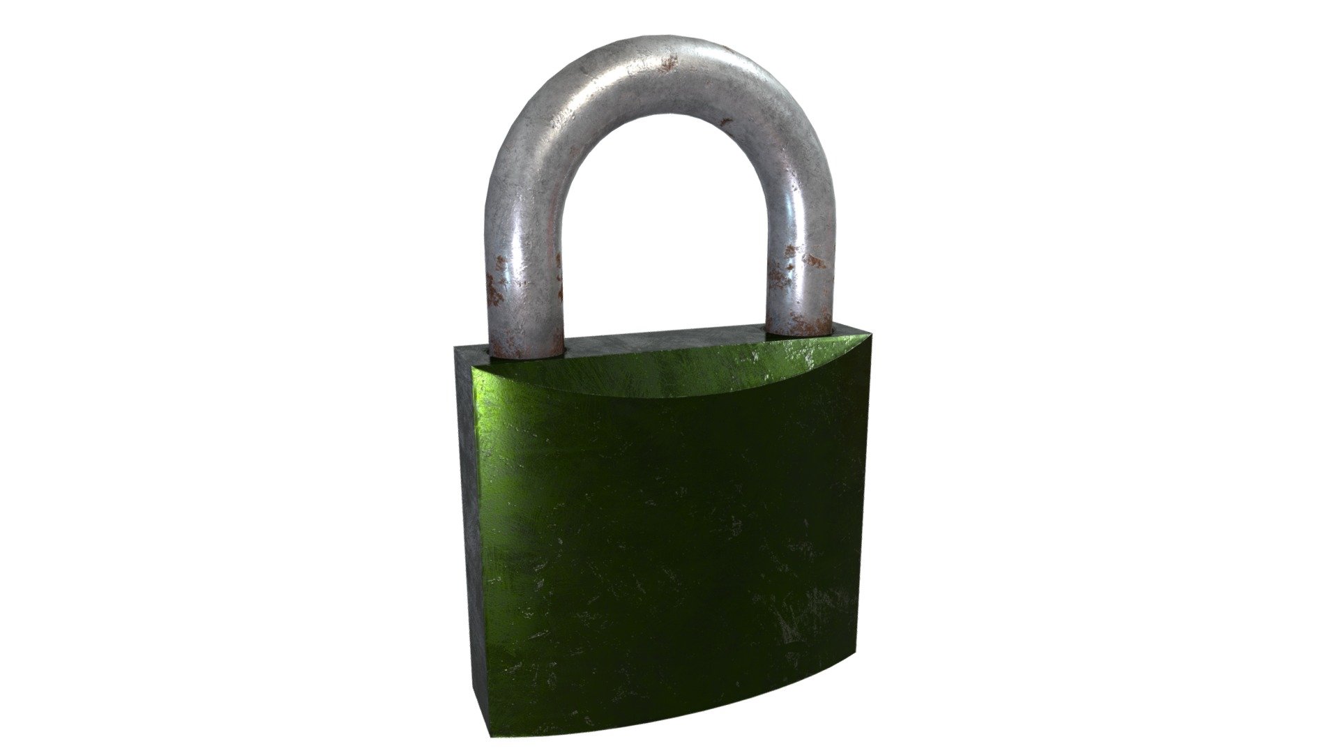 Padlock (Low Poly, Game Ready, PBR)