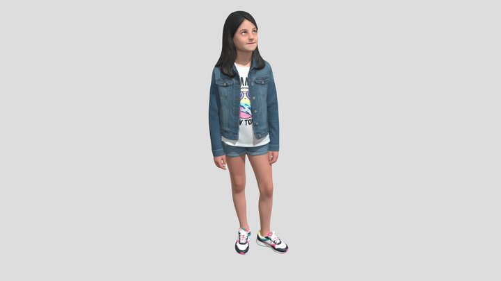 Denim Daydream Girl – Modèle 3D gratuit STL