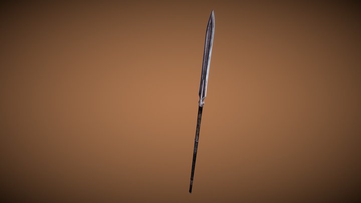 Armory Spear 3D Model