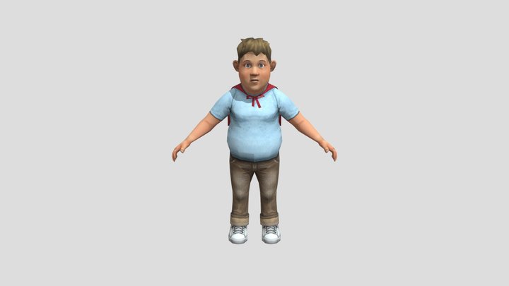 Chowder add to Garry's mod 3D Model