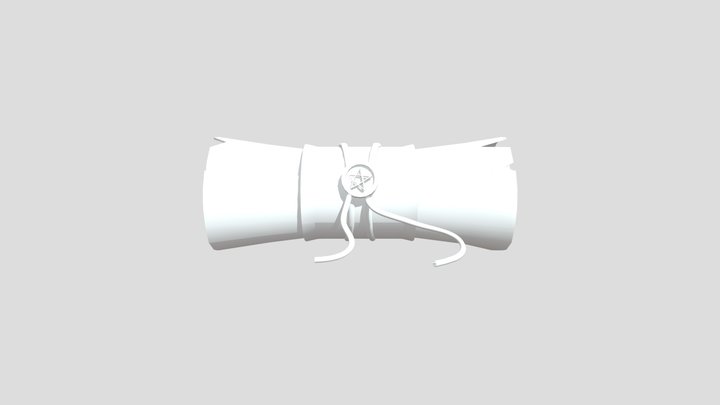 Scroll 3D Model