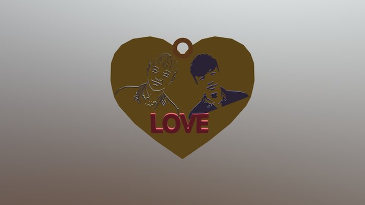Copy Of LOVE 3D Model
