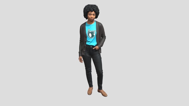 Casual Confidence – Kostenloses 3D-Modell STL