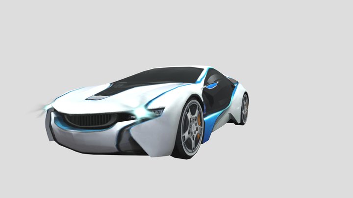 fast racing 3d - bmw vision efficientdynamics – Gratis 3D-model STL