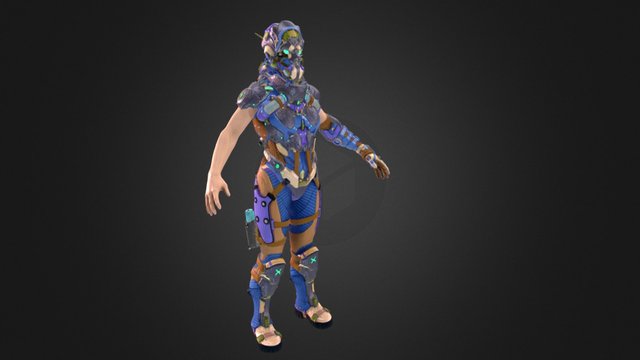 GDC_Female 3D Model