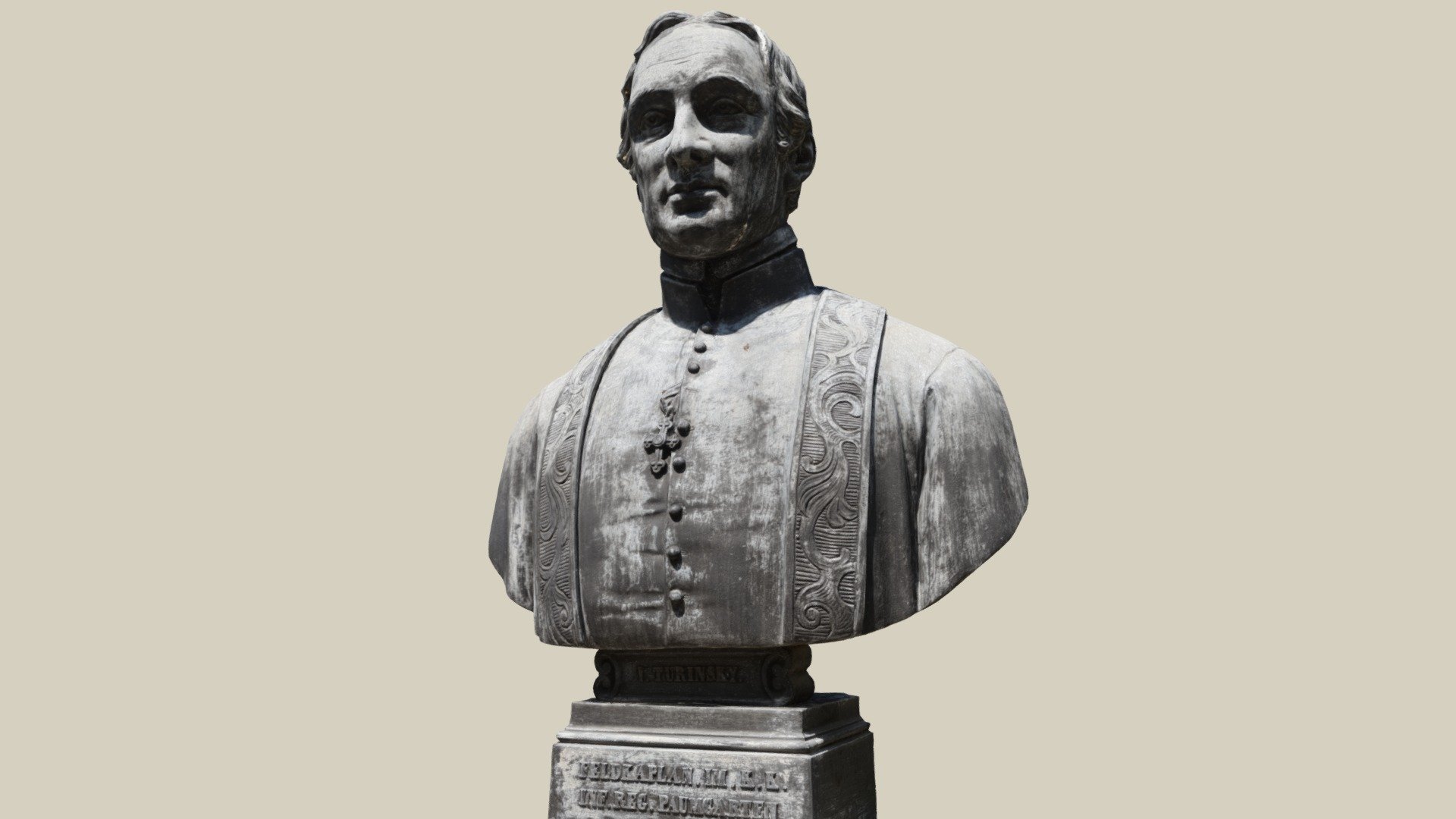 Büste Turinsky — Sketchfab embed 3D viewer
