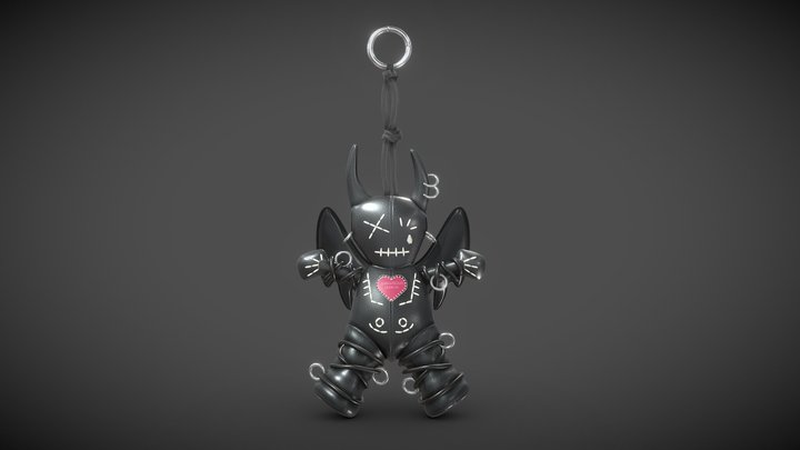 Zadig x Egonlab - Black Doll 3D Model