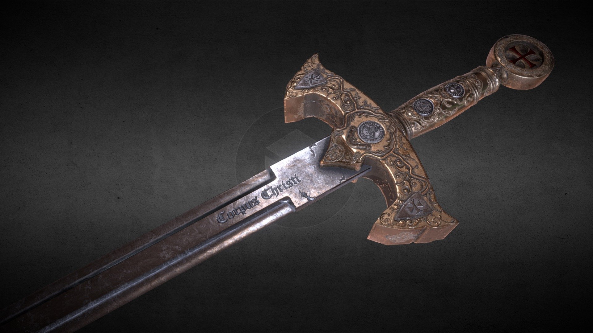 Knights Templar Sword