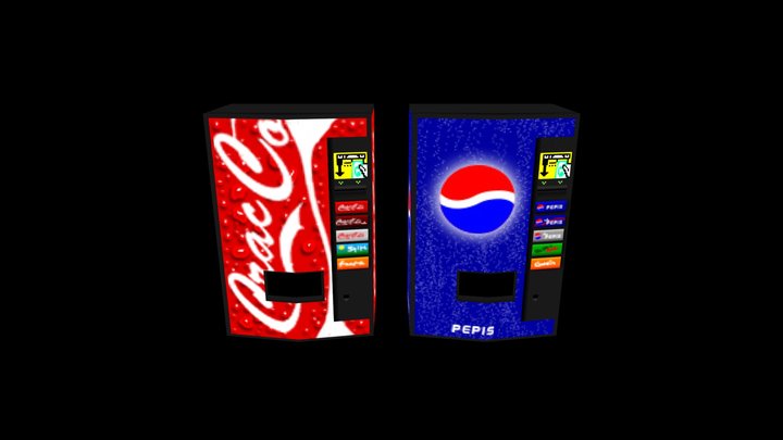 Vending Machines 3D Model