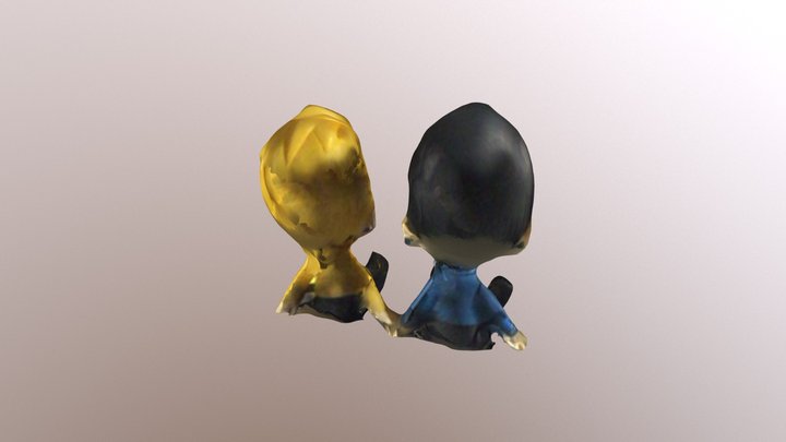 Kirk & Spock (Qlone) 3D Model