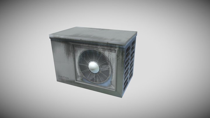 Air Con 3D Model