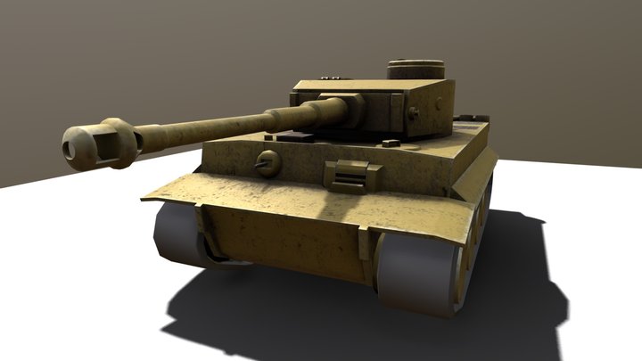 Tiger 1 3D Model