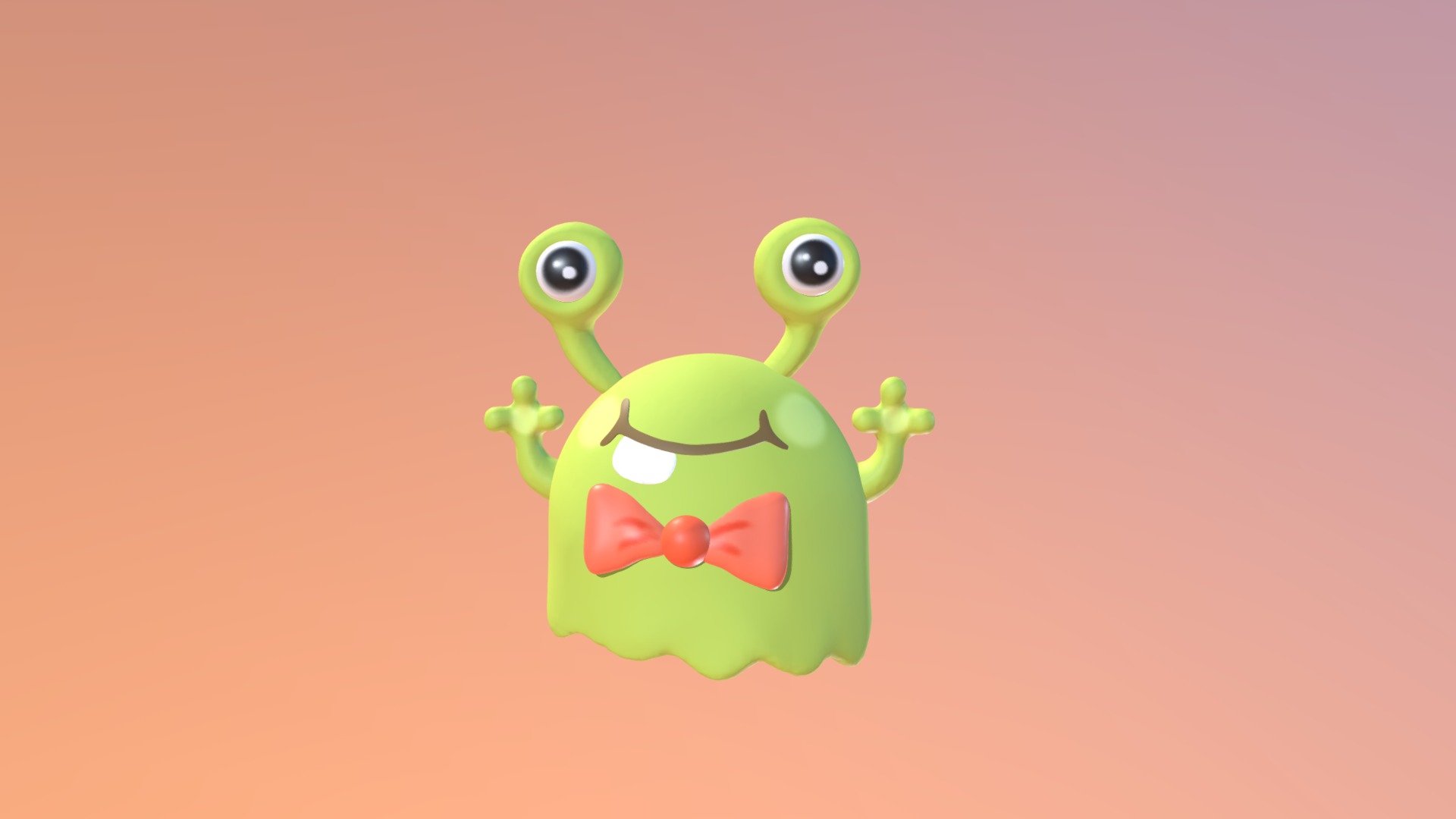 cute cartoon alien 25th April 2020