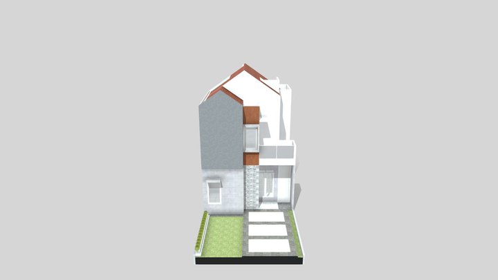 D'Lapan Townhouse (customable) 3D Model