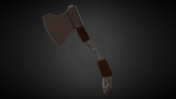 Hunter axe 3D Model