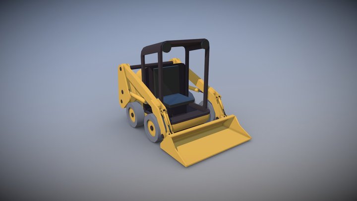 FO76 Forklift Draft 3D Model