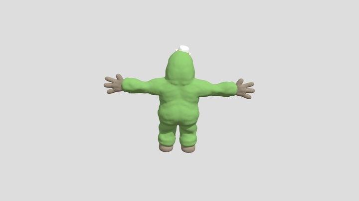 Gus gorilla Willys wonderland by DOM 3D Model