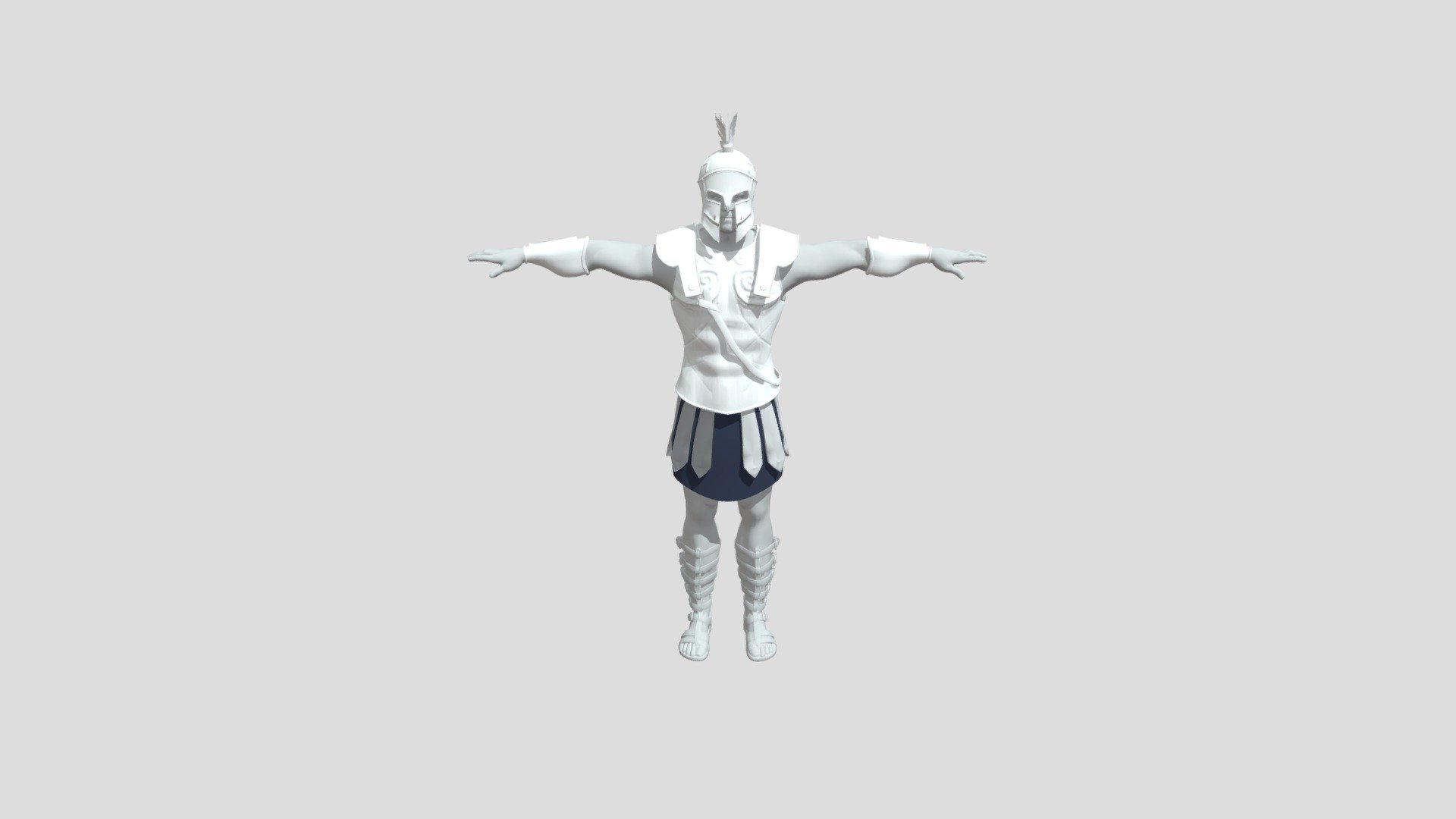 Thesus @T-Pose (with skin - without animation) - 3D model by keerti21 ...