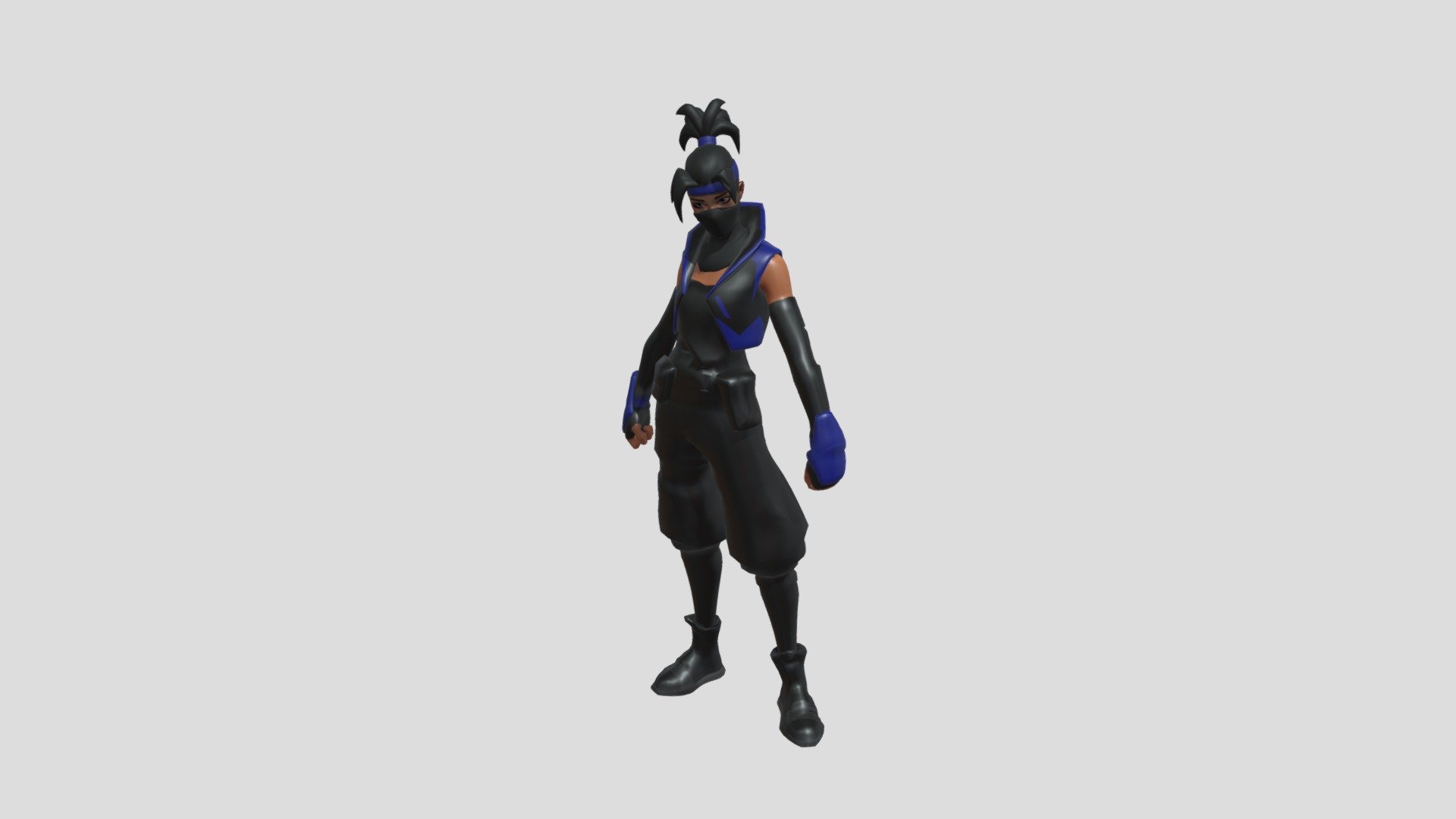 Fortnite Leaked Skin Indigo Kuno - 3D model by kagetuna-nakanohito  (@kagetuna-nakanohito) [3d0de25]