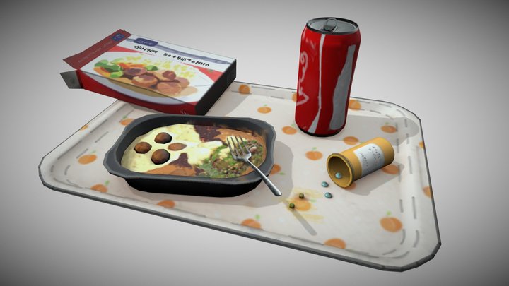 Dinner 3D Model