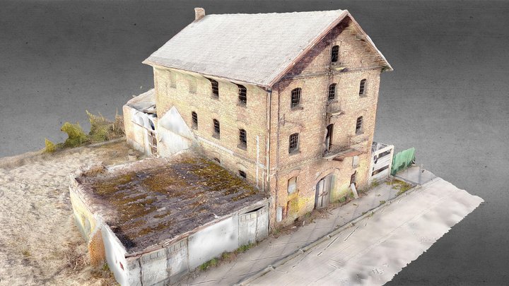 Stary młyn Rozwadów 3D Model