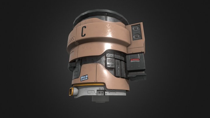 Holographic Ad Player From Cyberpunk 2077 3D Model