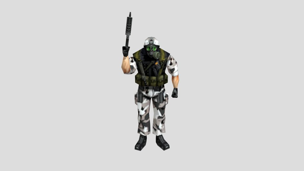 Half life 1 HECU Marines - A 3D model collection by HECU_Beret ...