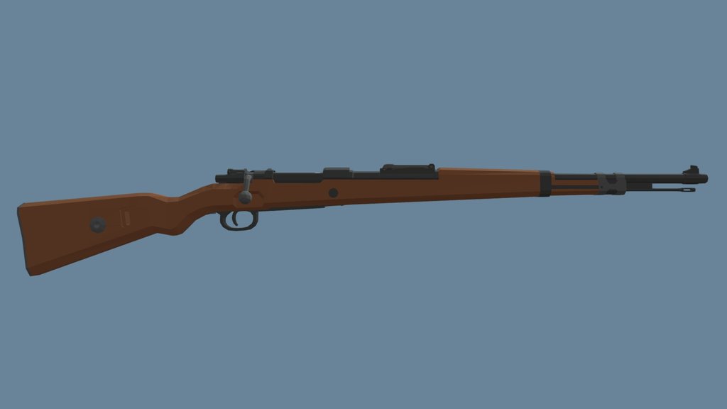 Prewar Karabiner 98k (Low-Poly)