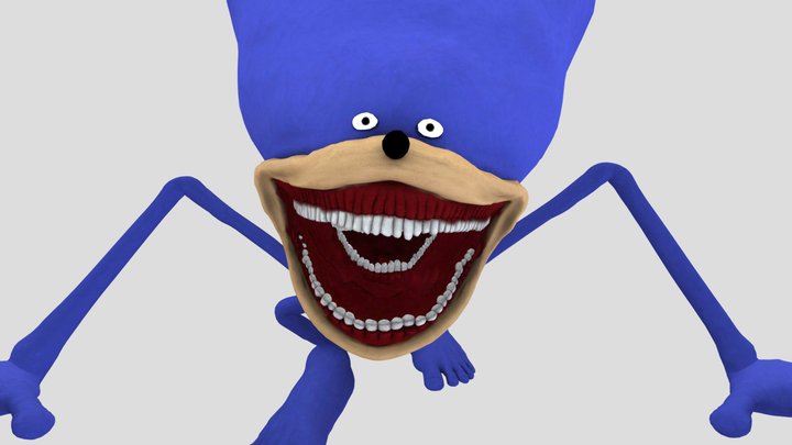 Shin Sonic – Kostenloses 3D-Modell STL