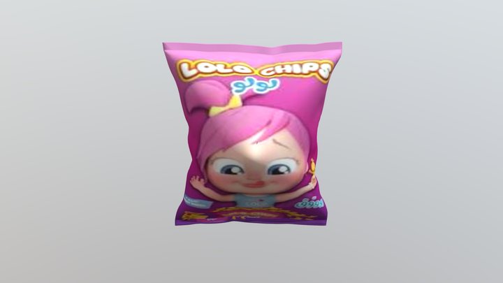 شيبس لولو 3D Model